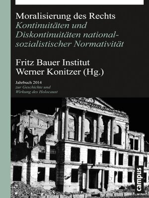 cover image of Moralisierung des Rechts